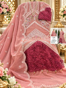Shree Fabs Sf 5645 B Chiffon Heavy Embroidery Work Pakistani Suit