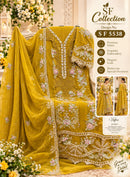 Shree Fabs Sf 5538 T Chiffon Heavy Embroidery Work Pakistani Suit