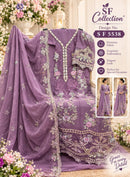 Shree Fabs Sf 5538 U Chiffon Heavy Embroidery Work Pakistani Suit