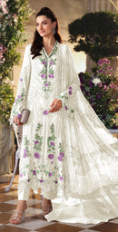 Elan Studio E 66 A Chiffon Heavy Embroidered Work Pakistani Suit