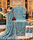 Elan Studio E 66 B Chiffon Heavy Embroidered Work Pakistani Suit