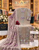Elan Studio E 66 C Chiffon Heavy Embroidered Work Pakistani Suit