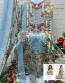 Alzohaib Az 1652 Pure Cotton Heavy Patch Work Pakistani Suit