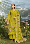 Saniya Trendz 7218 F Cotton Chikankari Embroidered Work Pakistani Suit