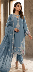 Hoor Tex Hf 994 A Premium Heavy Reyon Satın Pakistani Suit