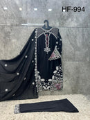 Hoor Tex Hf 994 C Premium Heavy Reyon Satın Pakistani Suit