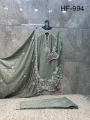 Hoor Tex Hf 994 D Premium Heavy Reyon Satın Pakistani Suit