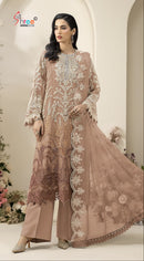 Shree Fabs Sf 5652 Heavy Chffon Embroidery Work Pakistani Suit