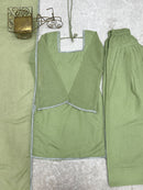 KB 297 Designer Crunchy Silk Fancy Work Suit