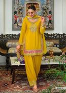 Eba 50362 B Chinon Beats Emboidery Work Designer Pakistani Suit