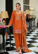 Eba 50362 C Chinon Beats Emboidery Work Designer Pakistani Suit