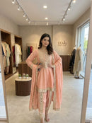 LG 2071 Designer Real Mirror Embroidery Work Suit