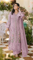 Shree Fabs Sf 5650 K Heavy Chffon Embroidery Work Pakistani Suit