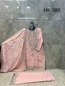 Hoor Tex Hf 995 A Premium Heavy Reyon Satın Designer Pakistani Suit