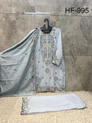 Hoor Tex Hf 995 C Premium Heavy Reyon Satın Designer Pakistani Suit