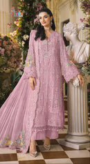 Shree Fabs Sf 5670 C Heavy Chffon Embroidery Work Pakistani Suit