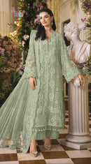 Shree Fabs Sf 5670 B Heavy Chffon Embroidery Work Pakistani Suit