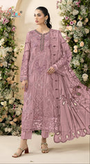 Shree Fabs Sf 5638 L Chiffon Heavy Embroidery Work Pakistani Suit