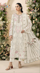 Shree Fabs Sf 5638 K Chiffon Heavy Embroidery Work Pakistani Suit
