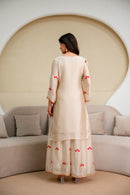 RR 1007 Chiffon Satin Heavy Micro Designer Suit