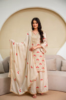 RR 1007 Chiffon Satin Heavy Micro Designer Suit