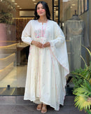 RR 1008 Heavy Mal Cotton Handwork Embroidery Work Suit
