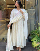 RR 1008 Heavy Mal Cotton Handwork Embroidery Work Suit
