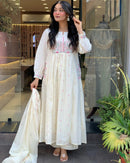 RR 1008 Heavy Mal Cotton Handwork Embroidery Work Suit