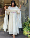 RR 1008 Heavy Mal Cotton Handwork Embroidery Work Suit