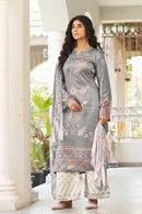Wonder Woman W 2146 B Premium Satin Chinnon Designer Pakistani Suit