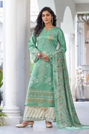 Wonder Woman W 2146 A Premium Satin Chinnon Designer Pakistani Suit