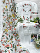 Florent 1074 C Cambric Cotton Embroidery Work Pakistani Suit