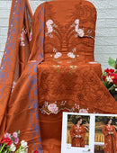 Saniya Trendznx 7223 B Cotton Chikankari Embroidered Work Pakistani Suit