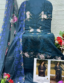 Saniya Trendznx 7223 D Cotton Chikankari Embroidered Work Pakistani Suit