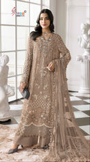 Shree Fabs Sf 5664 Chiffon Heavy Embroidery Work Pakistani Suit