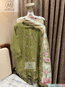 Maria.B 1116 C Premium Chikankari Cotton Stitched Pakistani Suit