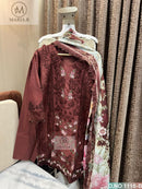 Maria.B 1116 B Premium Chikankari Cotton Stitched Pakistani Suit