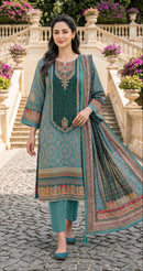 Shree Fabs KT 416 B Pure Viscous Maslin Digital Printed Pakistani Suit