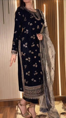 DB 50 Designer Heavy Embroidery Sequences Work Suit