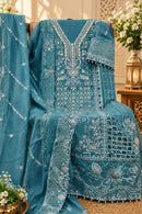 Shree Fabs Sf 5643 G Fancy Organza Heavy Embroidery Work Pakistani Suit