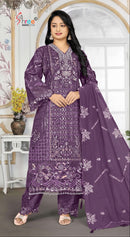 Shree Fabs Sf 5643 F Fancy Organza Heavy Embroidery Work Pakistani Suit