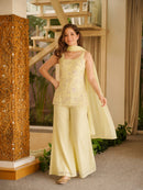FD 1019 A Georgette Floral Embroidered Thread Work Suit