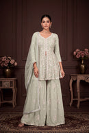 Aurraa Designer 66601 Real Georgette Embroidery Work Suit