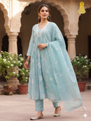 RM 18106 D Premium Gorgeous Ethnic Embroideed Wotk Kurti