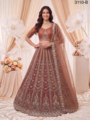 NN 3110 B Chandnia Silk Multi Thread Work Designer Lehenga