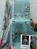 Saniya Trendz 1014 D Cotton Chikankari Embroidered Work Pakistani Suit