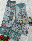 Amrutvela At 219 D Pure Viscous Maslin Digital Printed Pakistani Suit