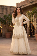 Aurraa Designer 124 Tora Silk Embroidery Work Designer Suit
