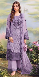 Motifz 5498 P Siffon Embroidery Khatli Work Pakistani Suit