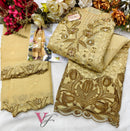 Motifz 5498 Q Siffon Embroidery Khatli Work Pakistani Suit